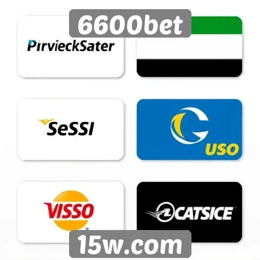 Comparativo de métodos de pagamento no 6600bet